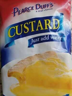 PEARCE DUFF'S a real classic CUSTARD Justad SERVIN