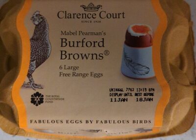 Burford Browns 6 Large Eggs