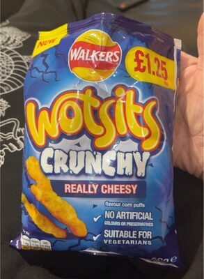 Wosits crunchy really cheese