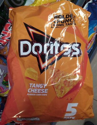 Doritos TANGY CHEESE FLAVOUR CORN CHIPS Each inner