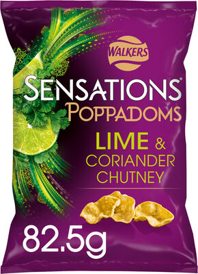 Lime & Coriander Chutney Poppadoms