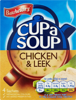 Cup a Soup Chicken & Leek 4 Pack