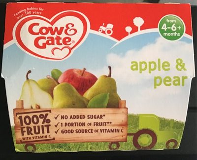 Compote pomme poire 4-6 mois