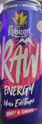 Raw Energy Berry & Grape