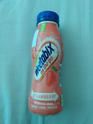 Strawberry breakfast drink