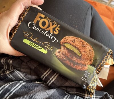SINCE 1853 FOX'S Chocolatey Dubai Style PISTACHIO