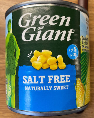 Green Giant Salt Free Sweetcorn