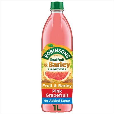 Fruit & Barley Pink Grapefruit Squash