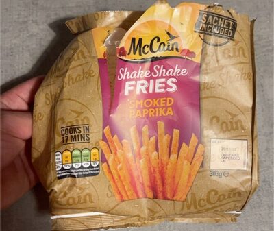 Shake fries smoked paprika