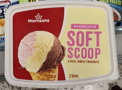 Neapolitan soft scoop