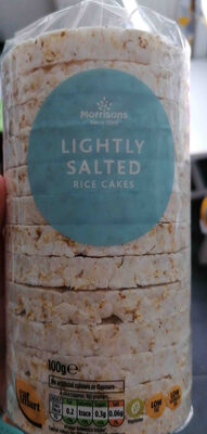 Lightly salted rice cakes