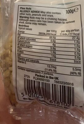 Pine nuts