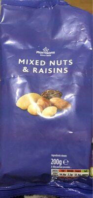 Mixed nuts & raisins