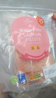 Pink salmon Morrisons