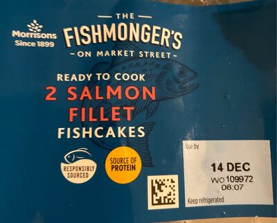 Salmon Fillet Fishcakes