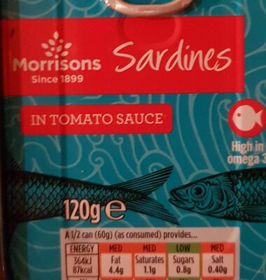 Sardines in tomato sauce