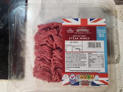 Steak mince less than 5% fat