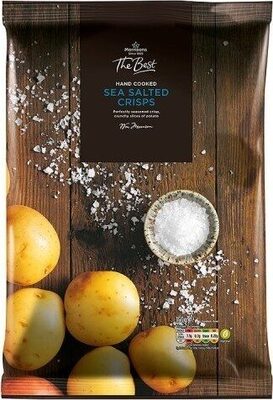 The Best Hand Cooked Sea Salted Crisps