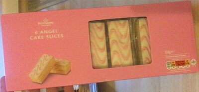 Angel cake slices
