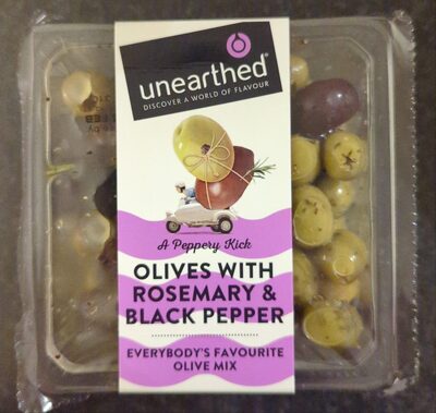 Olives with rosemary and black pepper