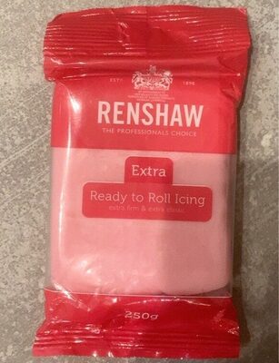 Pâte à Sucre Rose 250GR Renshaw Extra