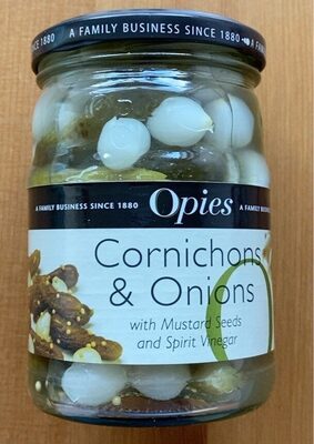 Cornichons & onions