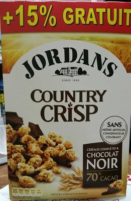 Country Crisp - Céréales complètes & chocolat noir