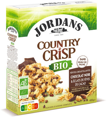 Country crisp bio Chocolat Noir