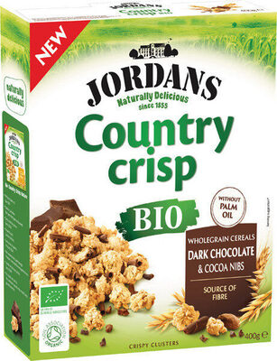 Country Crisp Bio Chocolat noir