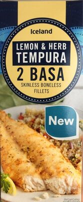 Lemon&herb tempura Basa