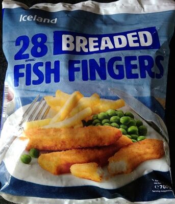 28 breaded Fish Fingers