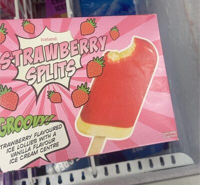 Iceland strawberry splits
