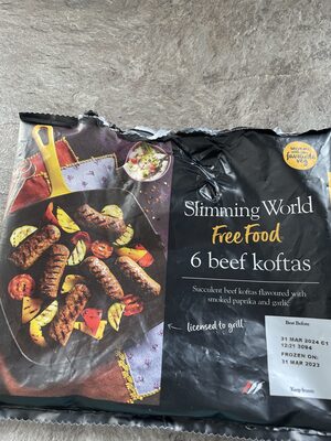 6 beef koftas
