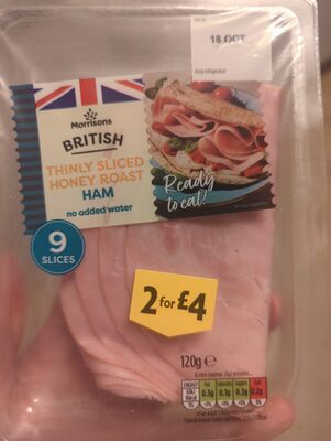 Thinly Sliced Honey Roast Ham