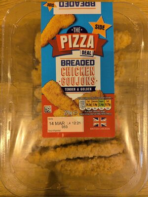 Breaded Chicken Goujons