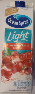 Ocean Spray Cranberry Classic Light