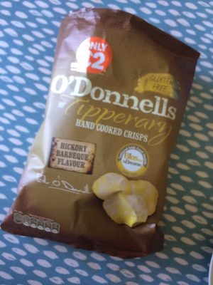 O'donnells Of Tipperary Hand Cooked Hickory BBQ Crisps
