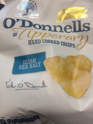 Hand cooked crisps