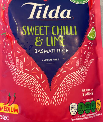 Basmati Rice - Sweet Chilli & Lime