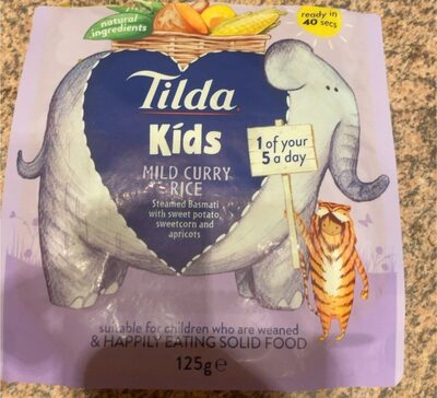 Tilda kids curry