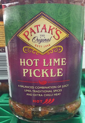 Hot Lime Pickle