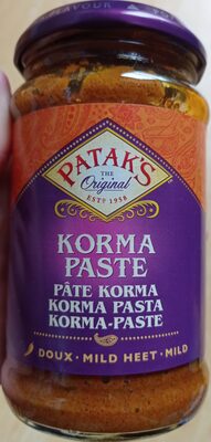 Pâte Korma doux