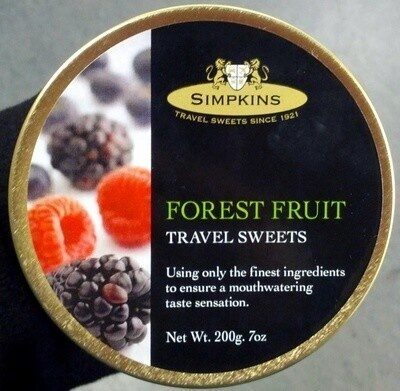 Forest Fruit Travel Sweets