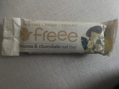 Banana & Chocolate Oat bar