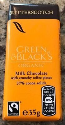Milk chocolate Butterscotch