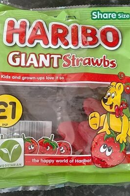 Haribo Giant Strawbs