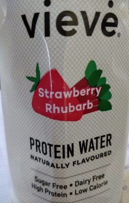 Vieve Strawberry Rhubarb Protein Water