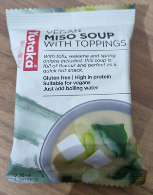 Vegan Miso Soup with Toppings
