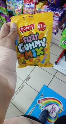 BOBBY'S £1.25 FIZZY GUMMY Max Mixed Up ...Fruity F