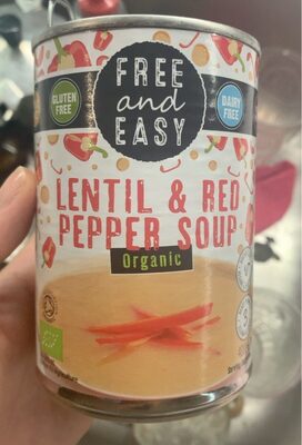 Lentil and pepper soup